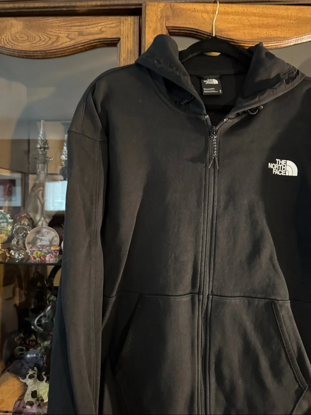 The North Face Black Zip-Up Hoodie Jacket